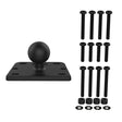 RAM MOUNTS CENTERED RESERVOIR COVER BALL BASE (RAM - B - 345) - Driven Powersports Inc.793442926969RAM - B - 345