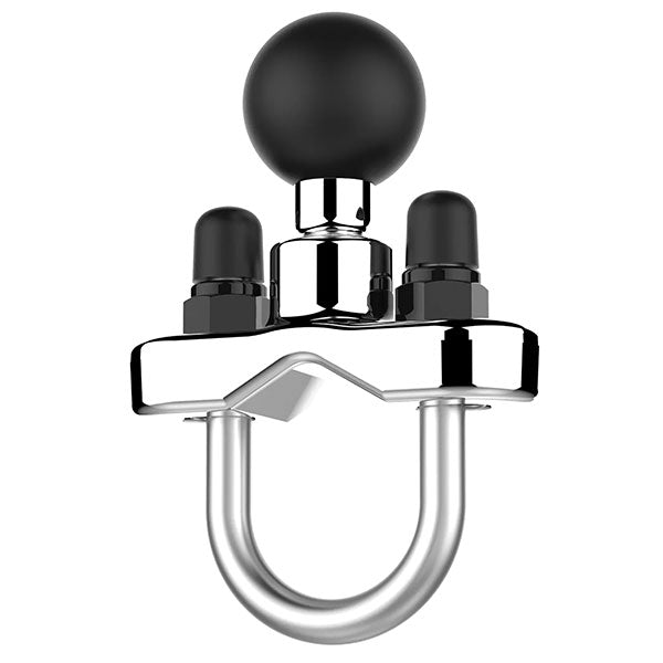 RAM MOUNTS CHROME HANDLEBAR U - BOLT BASE FOR RAILS (RAM - B - 231 - 1CHU) - DRIVEN Canada's Powersports 793442909610RAM - B - 231 - 1CHU