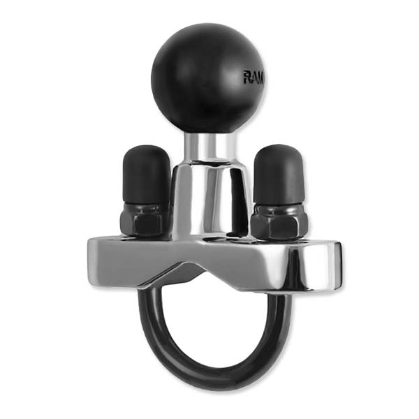 RAM MOUNTS CHROME HANDLEBAR U - BOLT BASE FOR RAILS (RAM - B - 231CHU) - DRIVEN Canada's Powersports 793442123122RAM - B - 231CHU