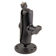 RAM MOUNTS FLAT SURFACE MOUNT WITH 1" BALL (RAM - B - 202 - 379 - M616U) - DRIVEN Canada's Powersports 793442947995RAM - B - 202 - 379 - M616U