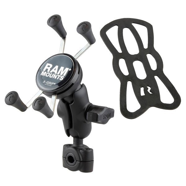RAM MOUNTS HANDLEBAR MOUNT X - GRIP PHONE SHORT ARM (RAM - B - 408 - 37 - 62 - A - UN7) - DRIVEN Canada's Powersports 882834052260RAM - B - 408 - 37 - 62 - A - UN7
