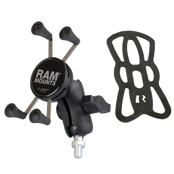 RAM MOUNTS HOLDER PHONE X - GRIP 3/8"16 BASE SHORT (RAP - B - 236 - A - UN7U) - DRIVEN Canada's Powersports 882834052376RAP - B - 236 - A - UN7U