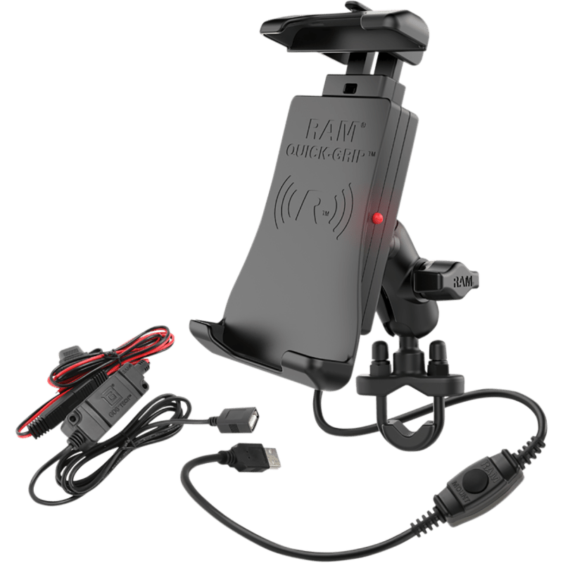 RAM MOUNTS KIT QUICKGRIP 15 WATT WIRED UBOLT (RAM - B - 149Z - A - UN14W - V7M - 1) - DRIVEN Canada's Powersports 793442932243RAM - B - 149Z - A - UN14W - V7M - 1