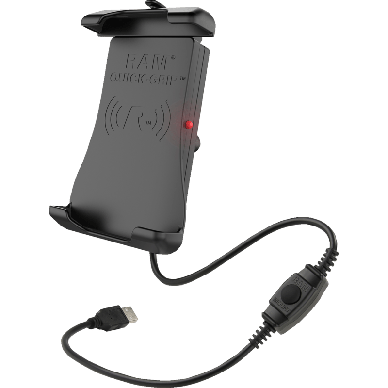 RAM MOUNTS RAM QUICK - GRIP 15W WIRELESS WITH BALL - DRIVEN Canada's Powersports 793442938658RAM - HOL - UN14WB - 1