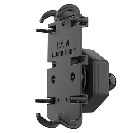 RAM Mounts RAM Quick - Grip XL Phone Holder With Vibe - Safe Adapter & Ball (RAM - HOL - PD4 - 462B) - DRIVEN Canada's Powersports RAM-HOL-PD4-462B