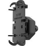 RAM Mounts RAM Quick - Grip XL Phone Holder With Vibe - Safe Adapter & Ball (RAM - HOL - PD4 - 462B) - DRIVEN Canada's Powersports RAM-HOL-PD4-462B