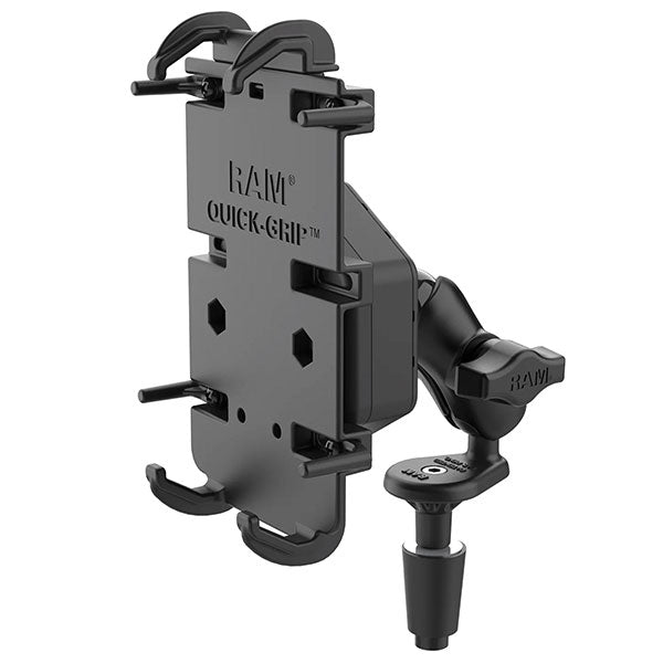 RAM Mounts RAM Quick - Grip XL Phone Mount With Vibe - Safe & Fork Stem Base (RAM - B - 176 - A - PD4 - 462) - DRIVEN Canada's Powersports RAM-B-176-A-PD4-462