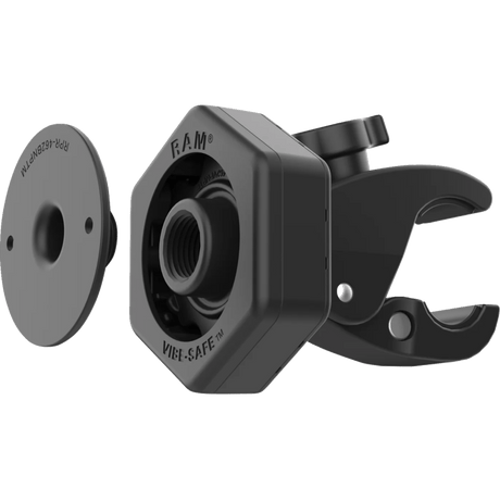 RAM Mounts RAM Tough - Claw Small Clamp Base With Vibe - Safe Adapter (RAP - 400 - 462NPT) - DRIVEN Canada's Powersports RAP-400-462NPT