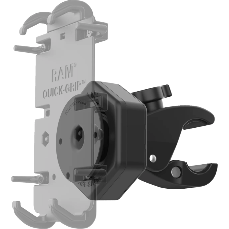 RAM Mounts RAM Tough - Claw Small Clamp Base With Vibe - Safe Adapter (RAP - 400 - 462NPT) - DRIVEN Canada's Powersports RAP-400-462NPT