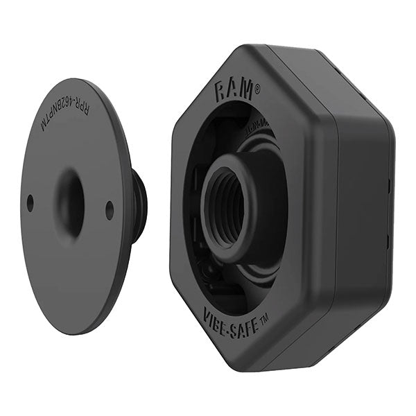RAM Mounts RAM Vibe - Safe With NPT Adapter For 2 - Hole Holders (RAP - 462NPT) - DRIVEN Canada's Powersports RAP-462NPT