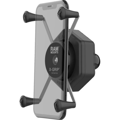 RAM Mounts RAM X - Grip Large Phone Holder With Ball & Vibe - Safe Adapter (RAM - HOL - UN10B - 462) - DRIVEN Canada's Powersports RAM-HOL-UN10B-462