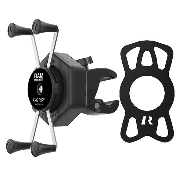 RAM Mounts RAM X - Grip Large Phone Mount With Vibe - Safe & Small Tough - Claw (RAM - HOL - UN10 - 462 - 400) - DRIVEN Canada's Powersports RAM-HOL-UN10-462-400