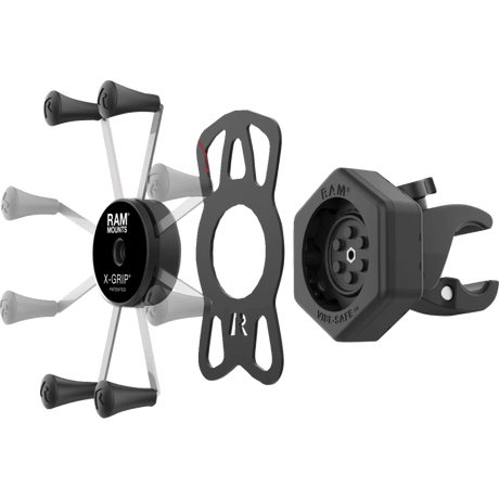 RAM Mounts RAM X - Grip Large Phone Mount With Vibe - Safe & Small Tough - Claw (RAM - HOL - UN10 - 462 - 400) - DRIVEN Canada's Powersports RAM-HOL-UN10-462-400