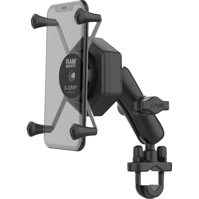 RAM MOUNTS RAM X - GRIP LARGE PHONE MOUNT WITH VIBE - SAFE & U - BOLT BASE - DRIVEN Canada's Powersports RAM - B - 149Z - UN10 - 462