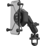 RAM MOUNTS RAM X - GRIP LARGE PHONE MOUNT WITH VIBE - SAFE & U - BOLT BASE - DRIVEN Canada's Powersports RAM - B - 149Z - UN10 - 462