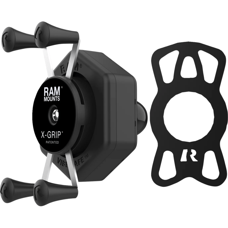 RAM Mounts RAM X - Grip Phone Holder With Ball & Vibe - Safe Adapter (RAM - HOL - UN7B - 462) - DRIVEN Canada's Powersports RAM-HOL-UN7B-462
