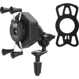 RAM Mounts RAM X - Grip Phone Mount With Vibe - Safe & Fork Stem Base (RAM - B - 176 - A - UN7 - 462) - DRIVEN Canada's Powersports RAM-B-176-A-UN7-462