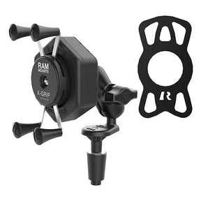 RAM Mounts RAM X - Grip Phone Mount With Vibe - Safe & Fork Stem Base (RAM - B - 176 - A - UN7 - 462) - DRIVEN Canada's Powersports RAM-B-176-A-UN7-462