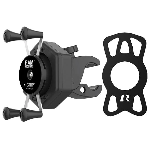 RAM Mounts RAM X - Grip Phone Mount With Vibe - Safe & Small Tough - Claw (RAM - HOL - UN7 - 462 - 400) - DRIVEN Canada's Powersports RAM-HOL-UN7-462-400