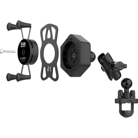 RAM Mounts RAM X - Grip Phone Mount With Vibe - Safe & U - Bolt Base - DRIVEN Canada's Powersports RAM-B-149Z-UN7-462