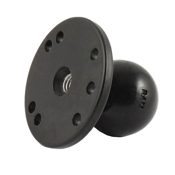 RAM MOUNTS ROUND BASE WITH BALL (RAM - 202CNSU) - DRIVEN Canada's Powersports 793442924743RAM - 202CNSU