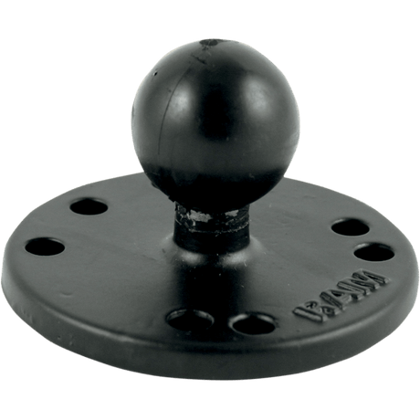 RAM MOUNTS ROUND PLATE WITH BALL (RAM - B - 202) - DRIVEN Canada's Powersports 793442102028RAM - B - 202