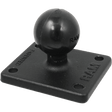 RAM MOUNTS BALL - ADAPTER - WITH - AMPS - PLATE - RAMB347U - Driven Powersports Inc.793442907623RAM - B - 347U