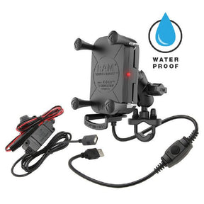 RAM MOUNTS TOUGH - CHARGE WIRELESS X - GRIP (RAMB149Z - A - UN12W - V7M) - DRIVEN Canada's Powersports 793442009334RAMB149Z - A - UN12W - V7M