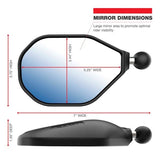 RAM MOUNTS TOUGH MIRROR LONG ARM M10 - 1.5 REV ADAPTERS - DRIVEN Canada's Powersports 793442017551RAM - B - 349 - RTA - C - 465RL