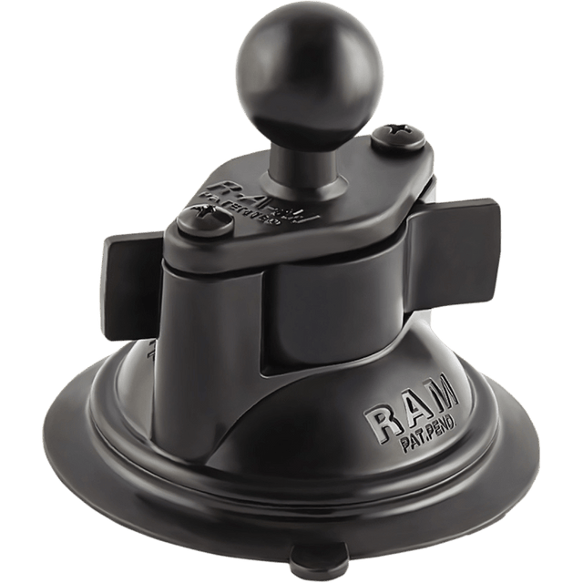 RAM MOUNTS RAM - B - 224 - 1U SUCTION CUP BASE MOUNT - DRIVEN Canada's Powersports 793442005527RAM - B - 224 - 1U