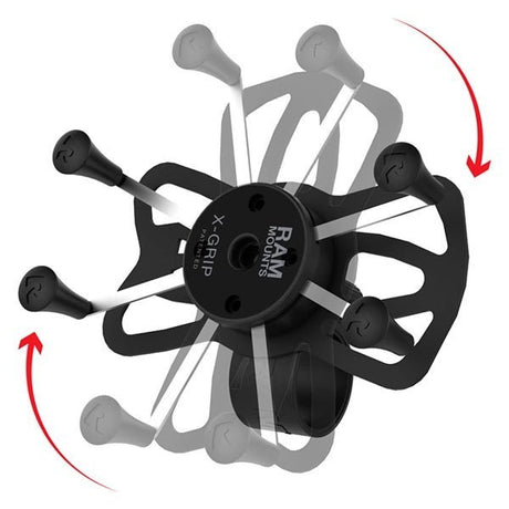 RAM Mounts X - Grip Large Phone Mount With Tough - Strap Handlebar Base - DRIVEN Canada's Powersports 793442026072RAP-460-UN10U