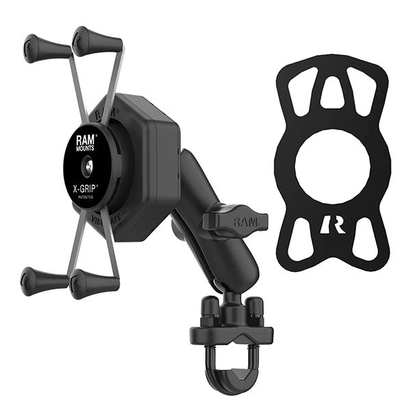 RAM MOUNTS RAM X - GRIP LARGE PHONE MOUNT WITH VIBE - SAFE & U - BOLT BASE - DRIVEN Canada's Powersports RAM - B - 149Z - UN10 - 462