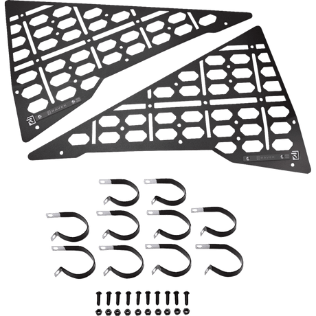 RAVEK STORAGE PANELS MOLLE POLARIS RZR XP (64 - 301) - DRIVEN Canada's Powersports 72537898671764 - 301