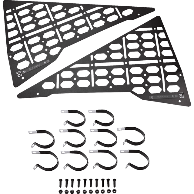 RAVEK STORAGE PANELS MOLLE POLARIS RZR XP (64 - 301) - DRIVEN Canada's Powersports 72537898671764 - 301