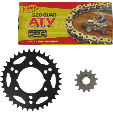 REGINA ATV CHAIN SPROCKET KIT SCRAMBLER - Driven Powersports Inc.135QD076 - KPO004