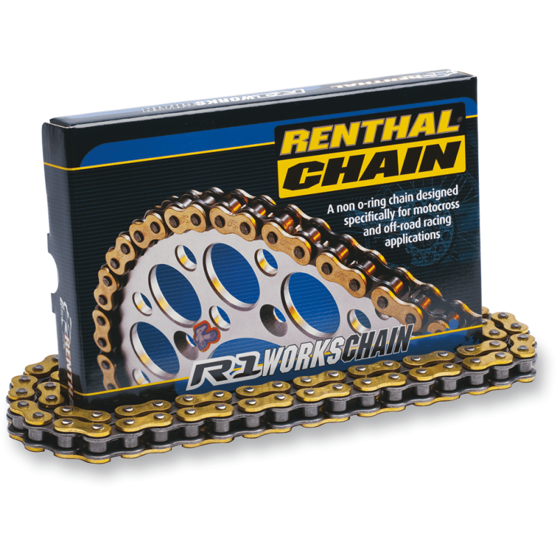 RENTHAL 520 - R1 WORKS CHAIN 114LINKS - Driven Powersports Inc.765442018517C125