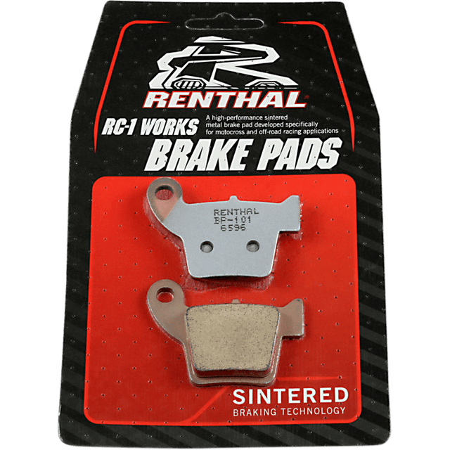 RENTHAL BP - 101 RC - 1 WORKS BRAKE PAD SET MX RENTHAL - Driven Powersports Inc.765442095112BP - 101