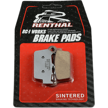 RENTHAL BP - 104 RC - 1 WORKS BRAKE PAD SET MX RENTHAL - Driven Powersports Inc.765442095143BP - 104