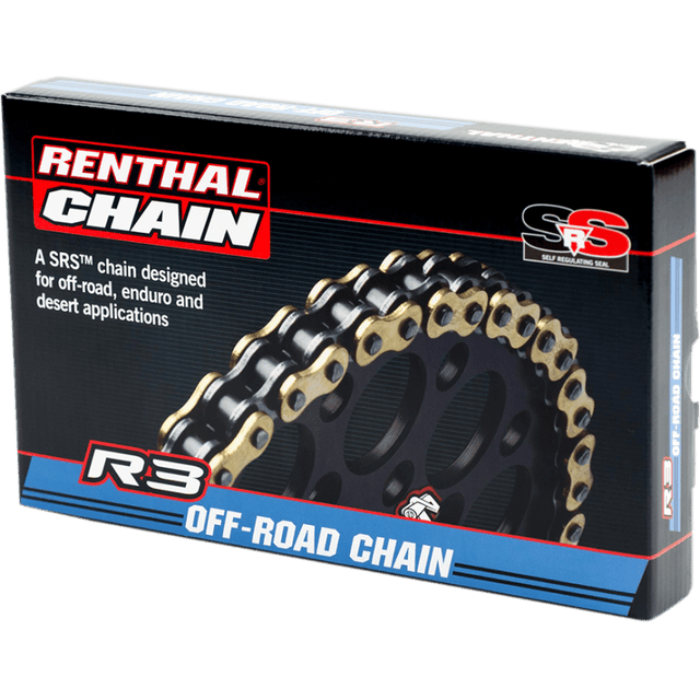 RENTHAL R3 - 520 - 104 R3 - 3 SRS OFFROAD CHAIN RENTHAL - Driven Powersports Inc.765442153355C408