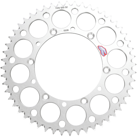 RENTHAL SPROCKET 112U-520-52 Silver Front - Driven Powersports