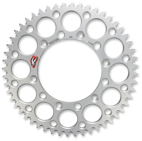RENTHAL SPROCKET 123U - 520 - 52 - DRIVEN Canada's Powersports 765442066679123U - 520 - 52GYBK