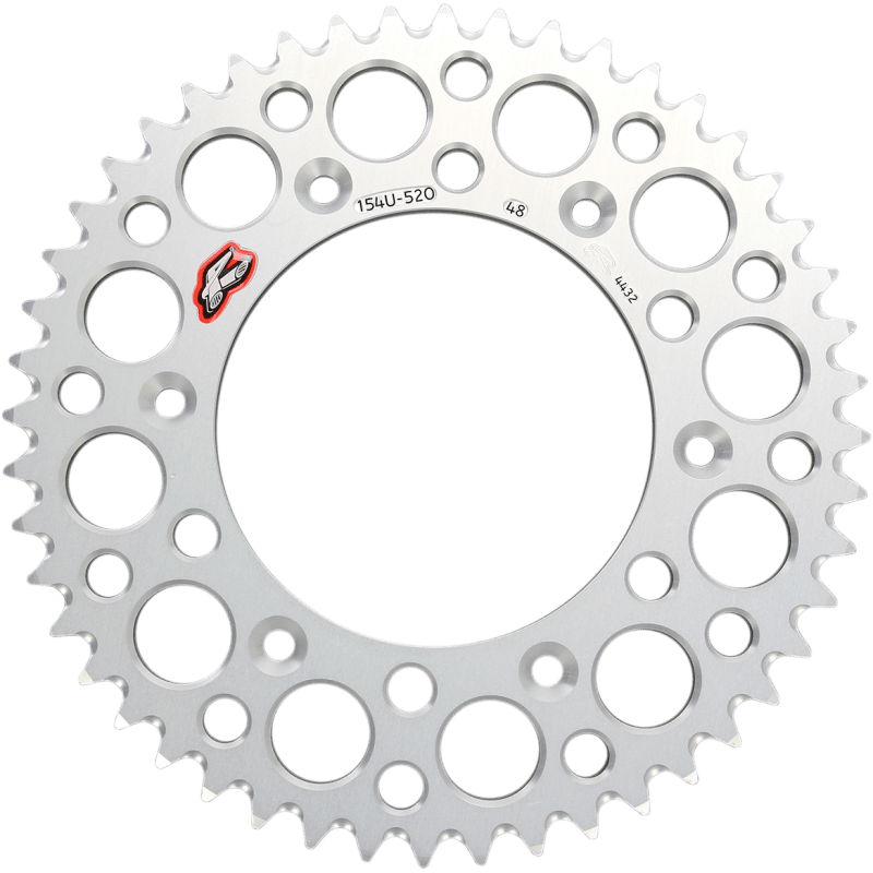 RENTHAL SPROCKET 154U-520-48 Silver Front - Driven Powersports
