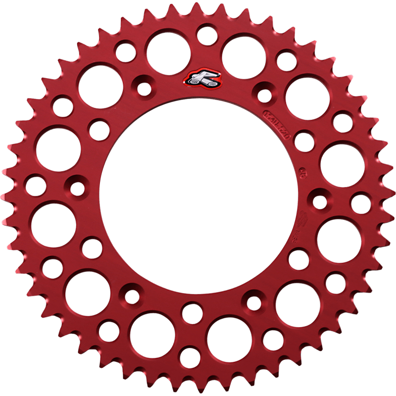 RENTHAL SPROCKET 154U-520-48 Red Front - Driven Powersports