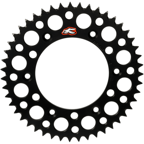 RENTHAL SPROCKET 154U-520-48 Black Front - Driven Powersports