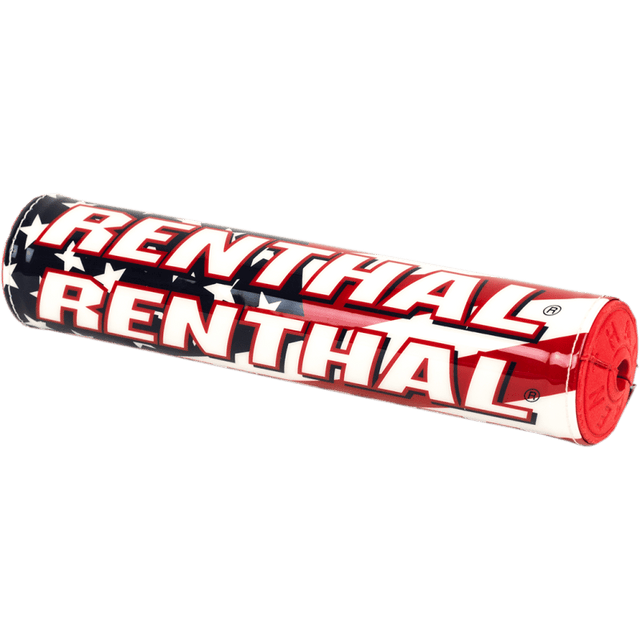 RENTHAL SX BAR PAD USA FLAG/RED FOAM 10" P319 - Driven Powersports Inc.765442157896P319