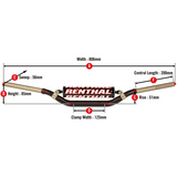 Renthal Twinwall Handlebar 991 - DRIVEN Canada's Powersports 765442161701991-01-BK-07-185