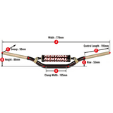 Renthal Twinwall Handlebar 993 - DRIVEN Canada's Powersports 765442161947993-01-BK-16-294