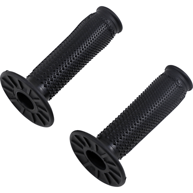 RENTHAL ULTRA TACKY HALF WAFFLE GRIPS DUAL COMPOUND TAPERED ON BK - DRIVEN Canada's Powersports 765442152143G198