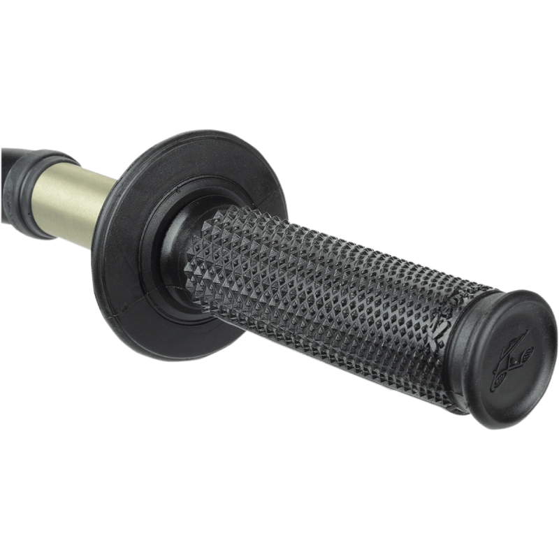 RENTHAL ULTRA TACKY HALF WAFFLE GRIPS DUAL COMPOUND TAPERED ON BK - Driven Powersports Inc.765442152143G198