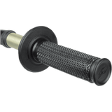 RENTHAL ULTRA TACKY HALF WAFFLE GRIPS DUAL COMPOUND TAPERED ON BK - Driven Powersports Inc.765442152143G198